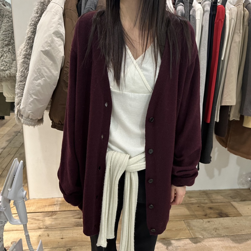 CREAM VILLA東大門代購女士新品時尚開衫寬松開襟CREAM VILLA開衫圖色3