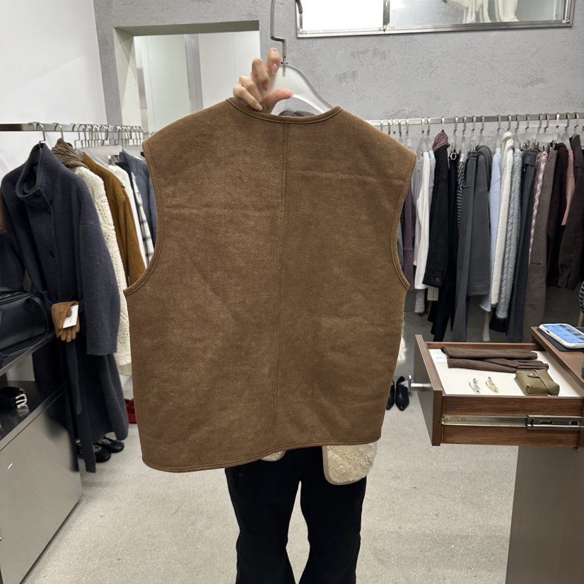WEARABLE-L東大門實拍女裝新品時尚人氣馬甲不含內搭雙面WEARABLE馬甲