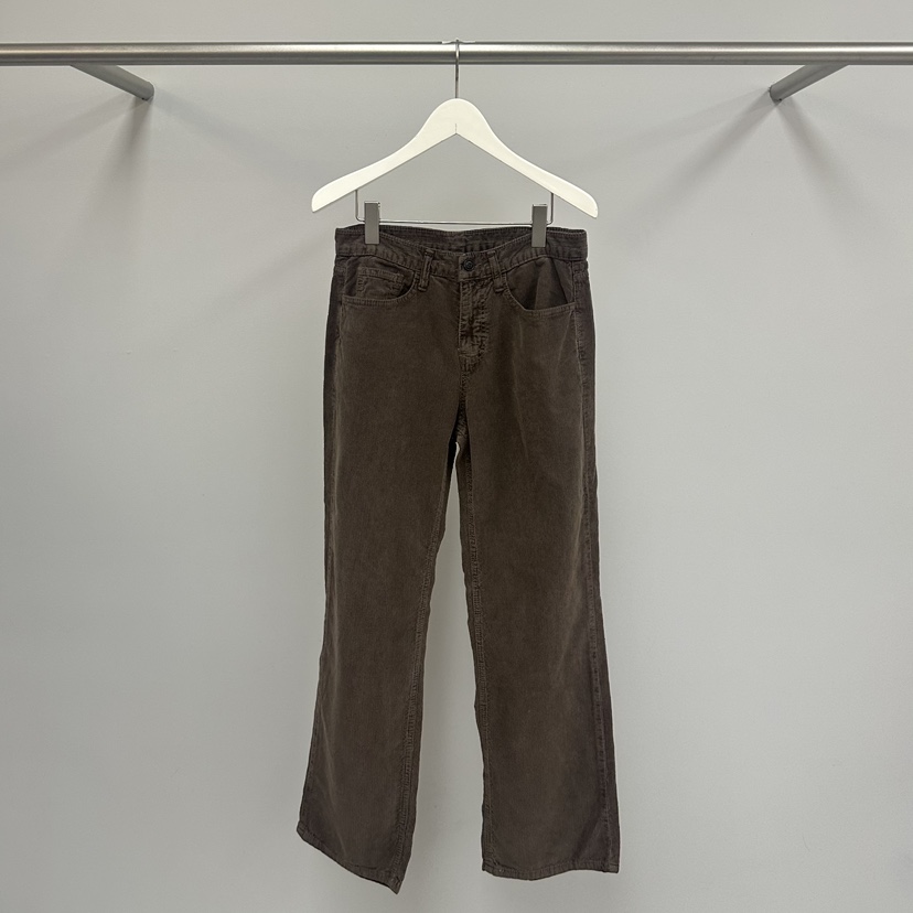 WATER/RIVER東大門直郵女裝新品推薦真品人氣休閑褲燈芯絨WATER/RIVER休閑褲圖色2