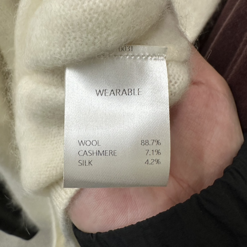 WEARABLE-L韓國直郵女士新品真品推薦人氣毛衣連帽衫羊絨WEARABLE毛衣