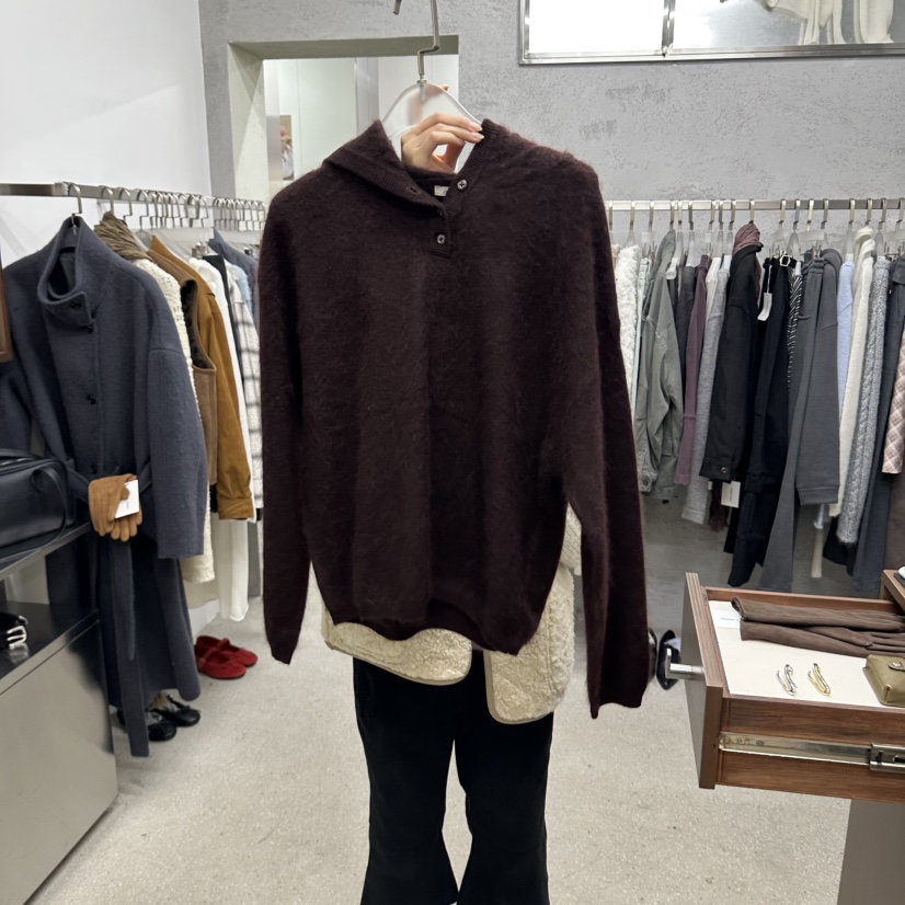 WEARABLE-L韓國直郵女士新品真品推薦人氣毛衣連帽衫羊絨WEARABLE毛衣圖色3