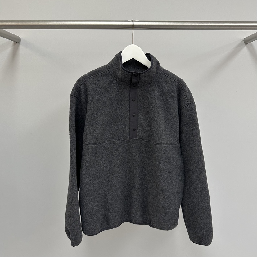 WATER/RIVER東大門代購女裝新品人氣真品熱賣衛衣按扣撞色WATER/RIVER衛衣圖色5