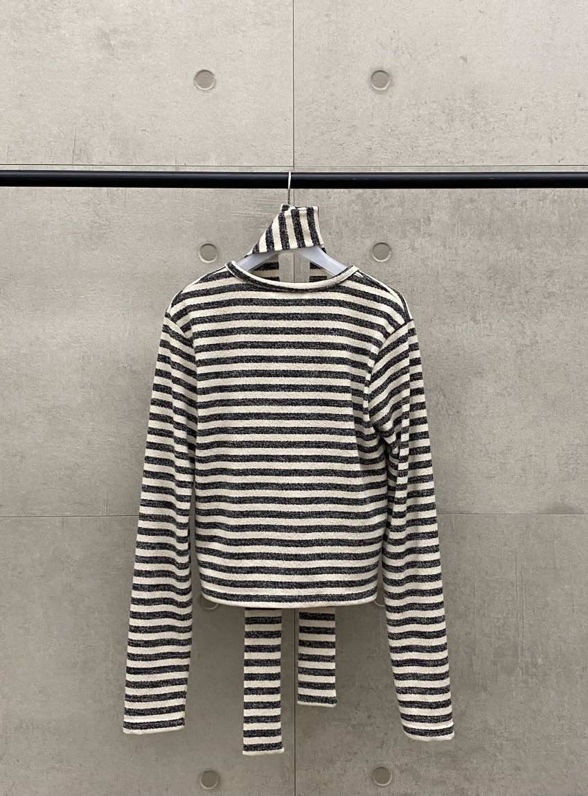 MUCH MORE/JACKPOT東大門直郵女裝新品職業長袖T恤含脖帶圍巾MUCH MORE/JACKPOT長袖T恤