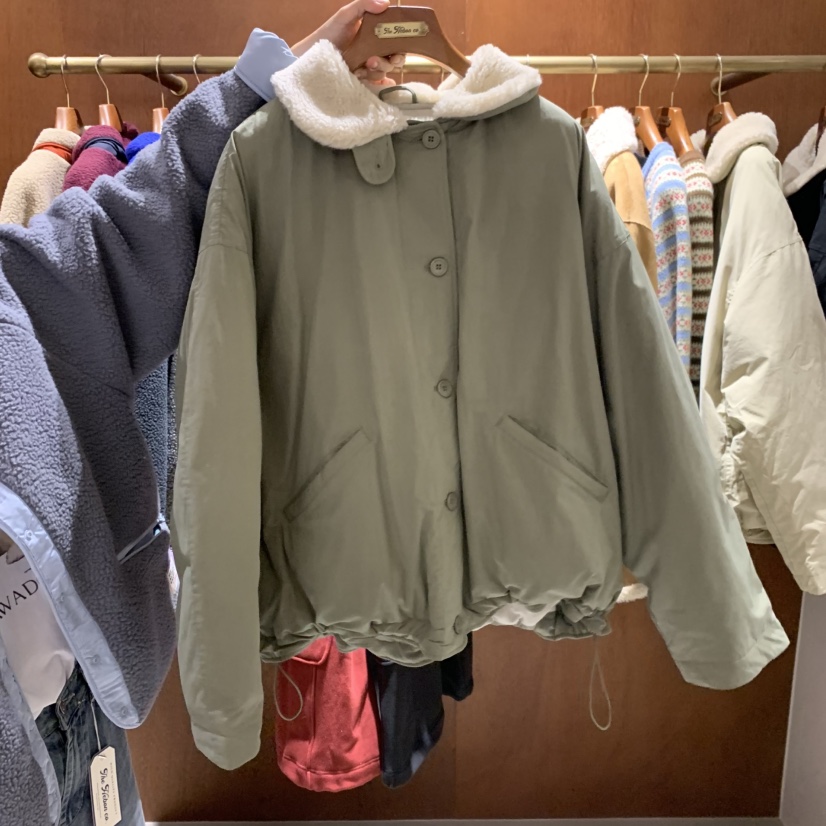 HEBON東大門代購女士新款時尚休閑人氣推薦短款羽絨服鵝絨HEBON短款羽絨服圖色2