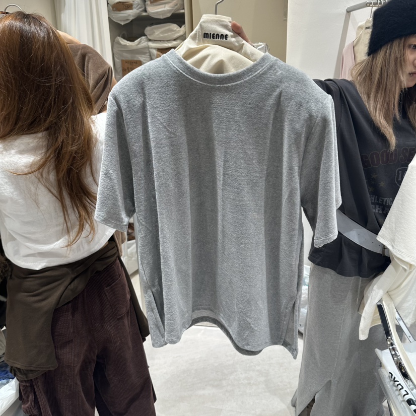 MIENNE韓國直郵女士新品休閑真品時尚推薦人氣熱賣T恤MIENNET恤圖色2