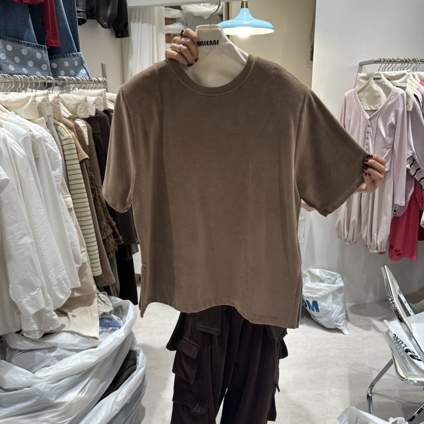 MIENNE韓國直郵女士新品休閑真品時尚推薦人氣熱賣T恤MIENNET恤圖色3