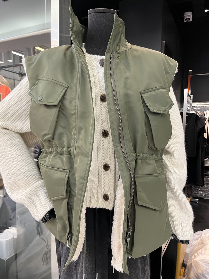 EL BOSQUE韓國直郵女裝新品熱賣人氣時尚休閑馬甲不含內搭EL BOSQUE馬甲圖色1