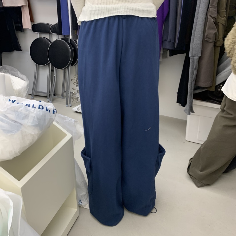 PADO韓國直郵女士新品人氣真品休閑推薦時尚休閑褲口袋加絨PADO休閑褲