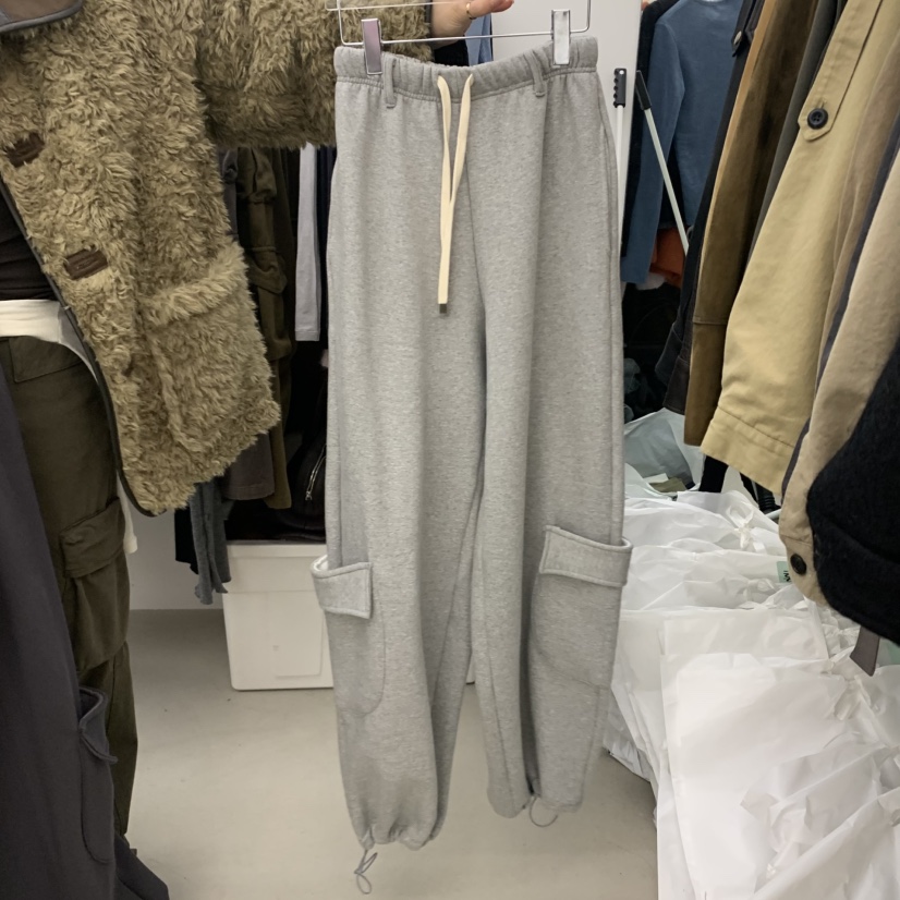 PADO韓國直郵女士新品人氣真品休閑推薦時尚休閑褲口袋加絨PADO休閑褲圖色2