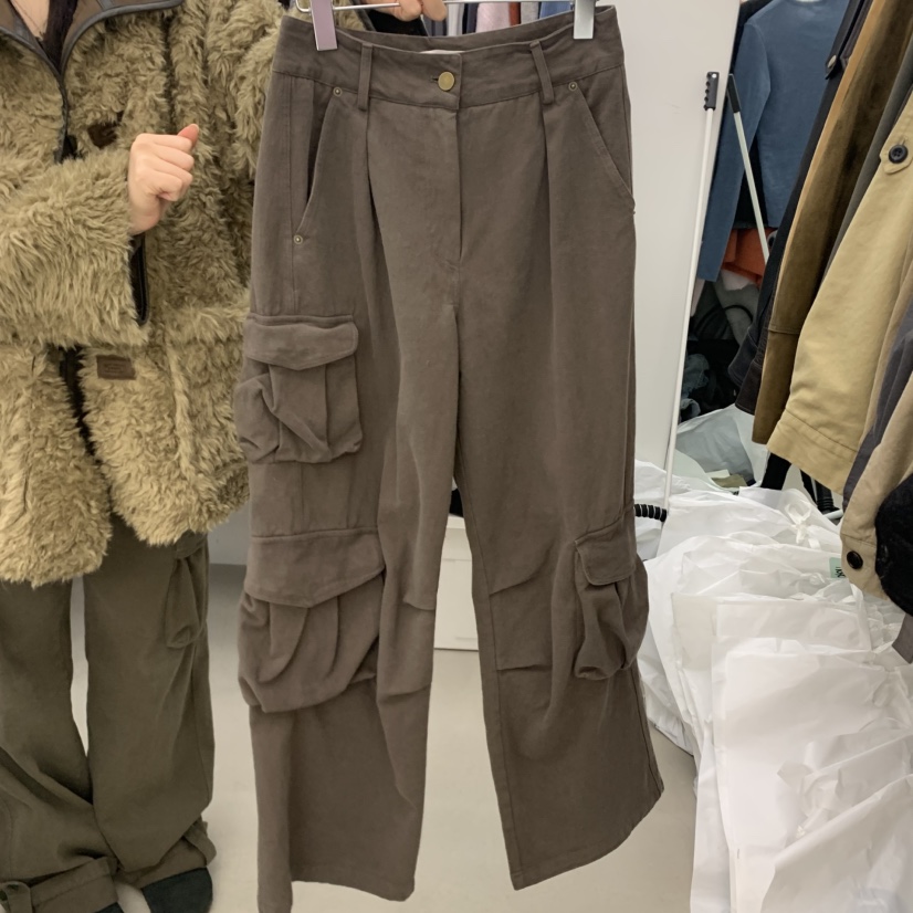 PADO東大門代購女裝新品人氣熱賣真品推薦休閑休閑褲口袋PADO休閑褲圖色2