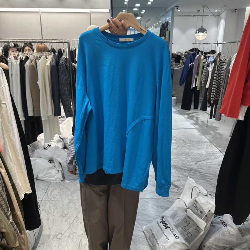 REVE-L東大門直郵女裝新品休閑真品推薦熱賣人氣長袖T恤REVE-L長袖T恤圖色4