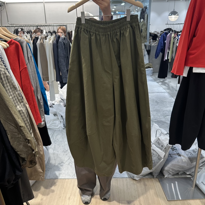 REVE-L東大門代購女士新款推薦休閑時尚熱賣人氣真品休閑褲REVE-L休閑褲圖色3綠色
