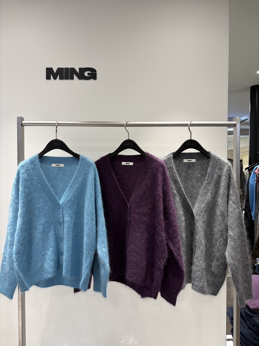 MING/MENG韓國直郵女裝新款熱賣時尚人氣真品休閑開衫開衫MING/MENG開衫