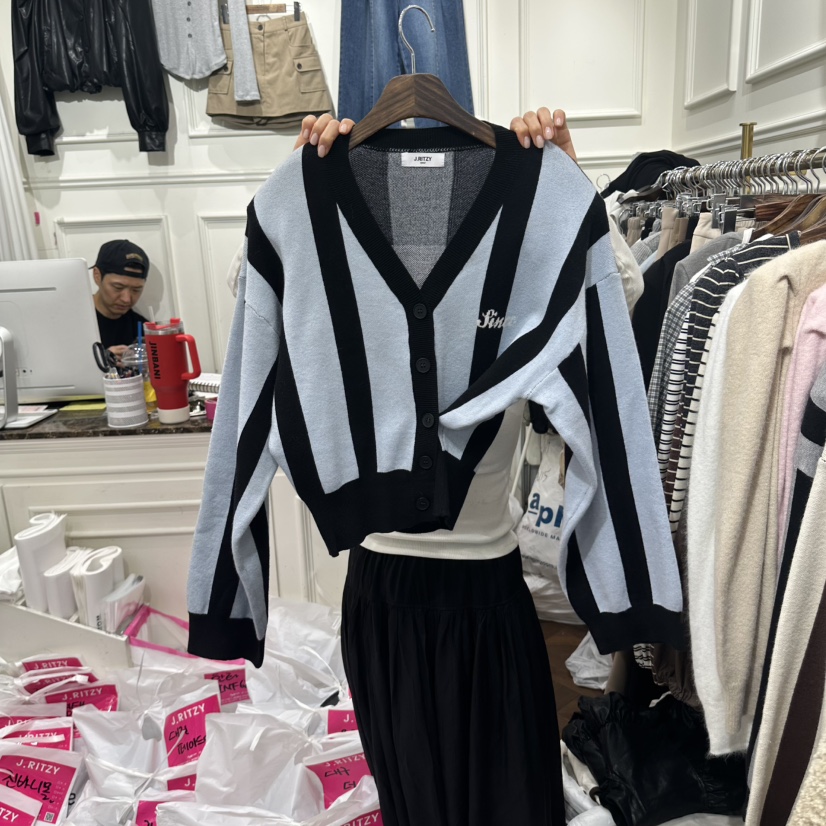 J.RITZY東大門實拍女士新品時尚休閑熱賣人氣真品推薦開衫J.RITZY開衫圖色2