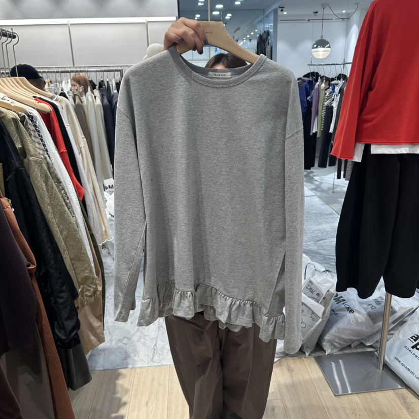 REVE-L韓國直郵女士新品推薦真品人氣休閑時尚熱賣長袖T恤REVE-L長袖T恤圖色3