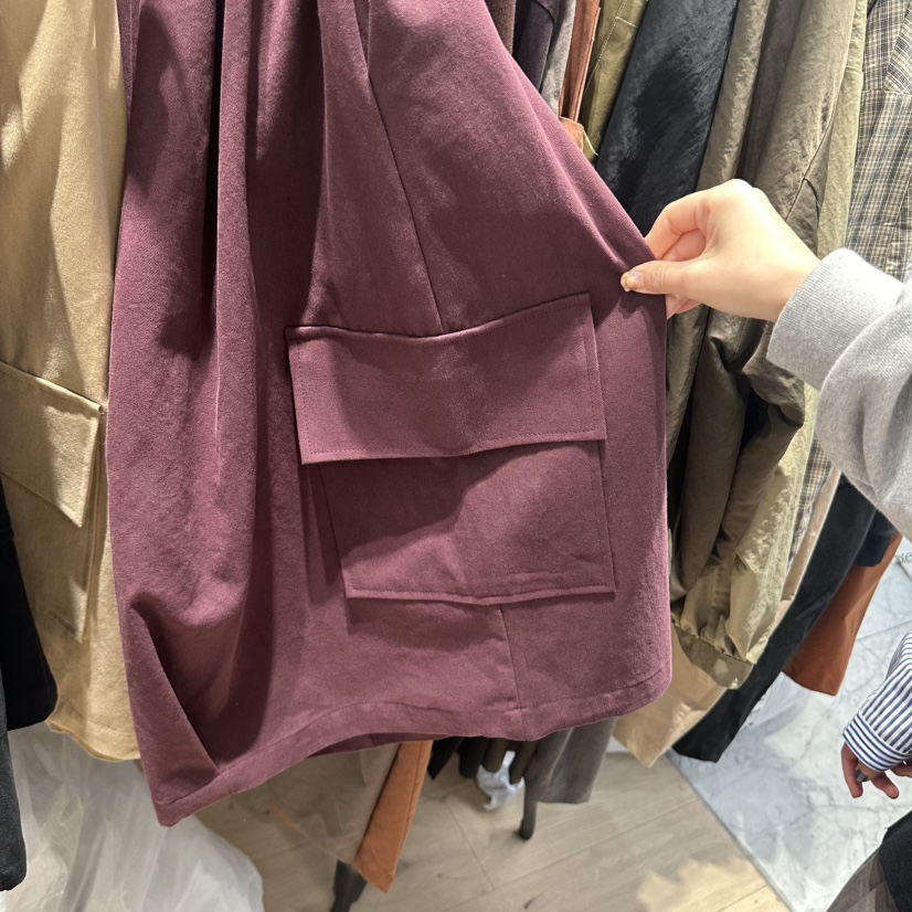 REVE-L東大門直郵女裝新品推薦真品人氣時尚休閑短褲口袋REVE-L短褲