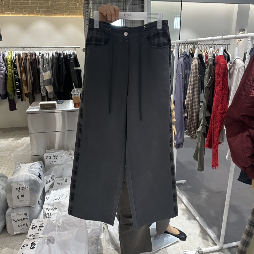 FLEEK韓國代購女士新款休閑人氣真品時尚推薦熱賣休閑褲Fleek休閑褲圖色2