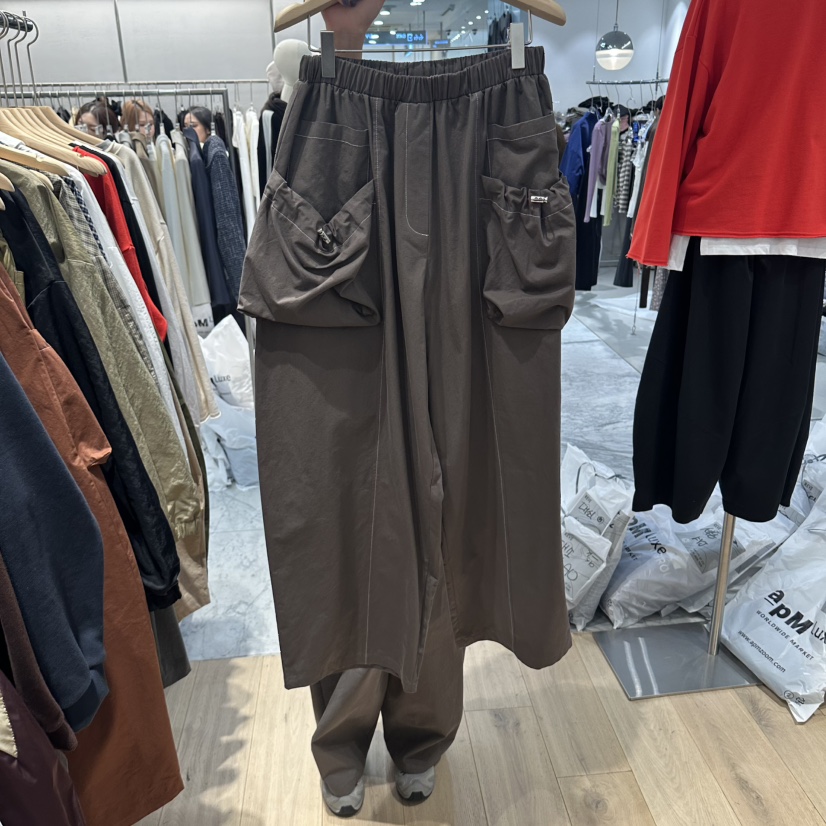 REVE-L韓國直郵女士新品真品休閑推薦熱賣人氣休閑褲口袋REVE-L休閑褲圖色3