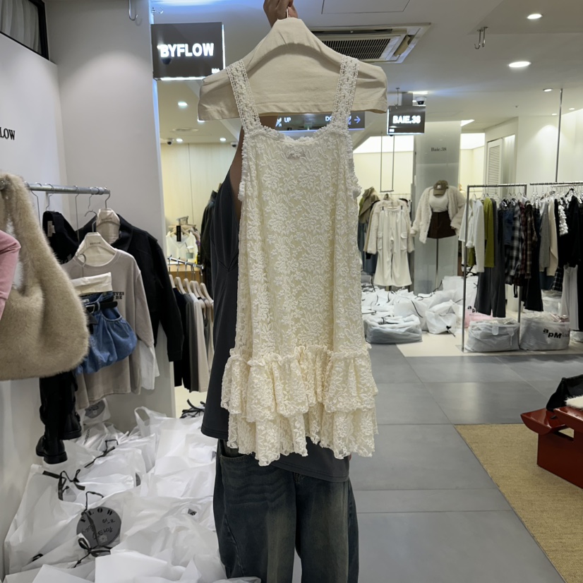 BY FLOW韓國代購女士新品真品人氣推薦時尚熱賣連衣裙OPSBY FLOW連衣裙