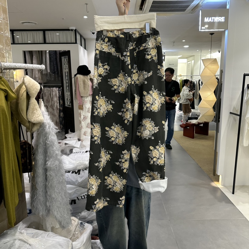 BY FLOW東大門代購女士新品休閑人氣熱賣真品推薦休閑褲BY FLOW休閑褲