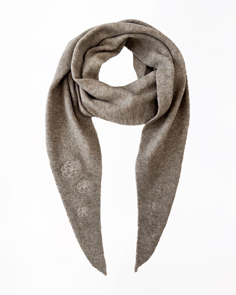 ROOKIE BUD韓國直郵女裝新品人氣時尚熱賣真品圍巾披肩刺繡ROOKIE BUD-L圍巾/披肩圖色1