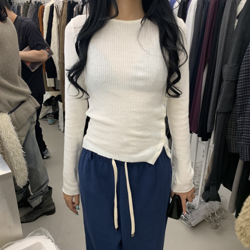 PADO韓國直郵女士新品時尚推薦熱賣真品人氣長袖T恤安哥拉PADO長袖T恤圖色5