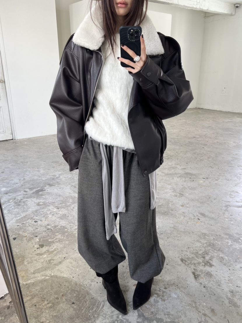 NOVUS東大門實拍女士新款推薦時尚真品熱賣人氣休閑休閑褲NOVUS休閑褲