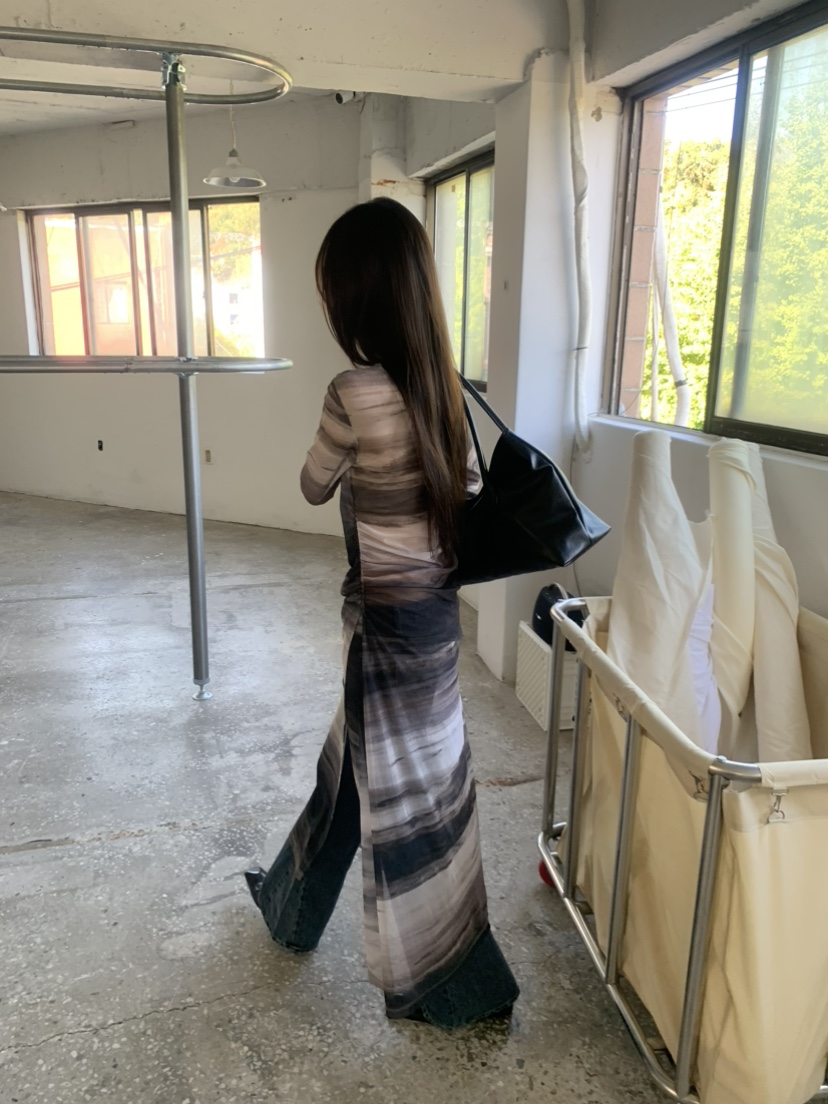 LE AVE韓國直郵女裝新款時尚真品熱賣推薦人氣休閑連衣裙LE AVE連衣裙