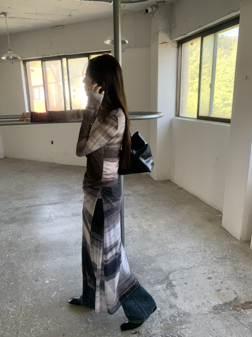 LE AVE韓國直郵女裝新款時尚真品熱賣推薦人氣休閑連衣裙LE AVE連衣裙