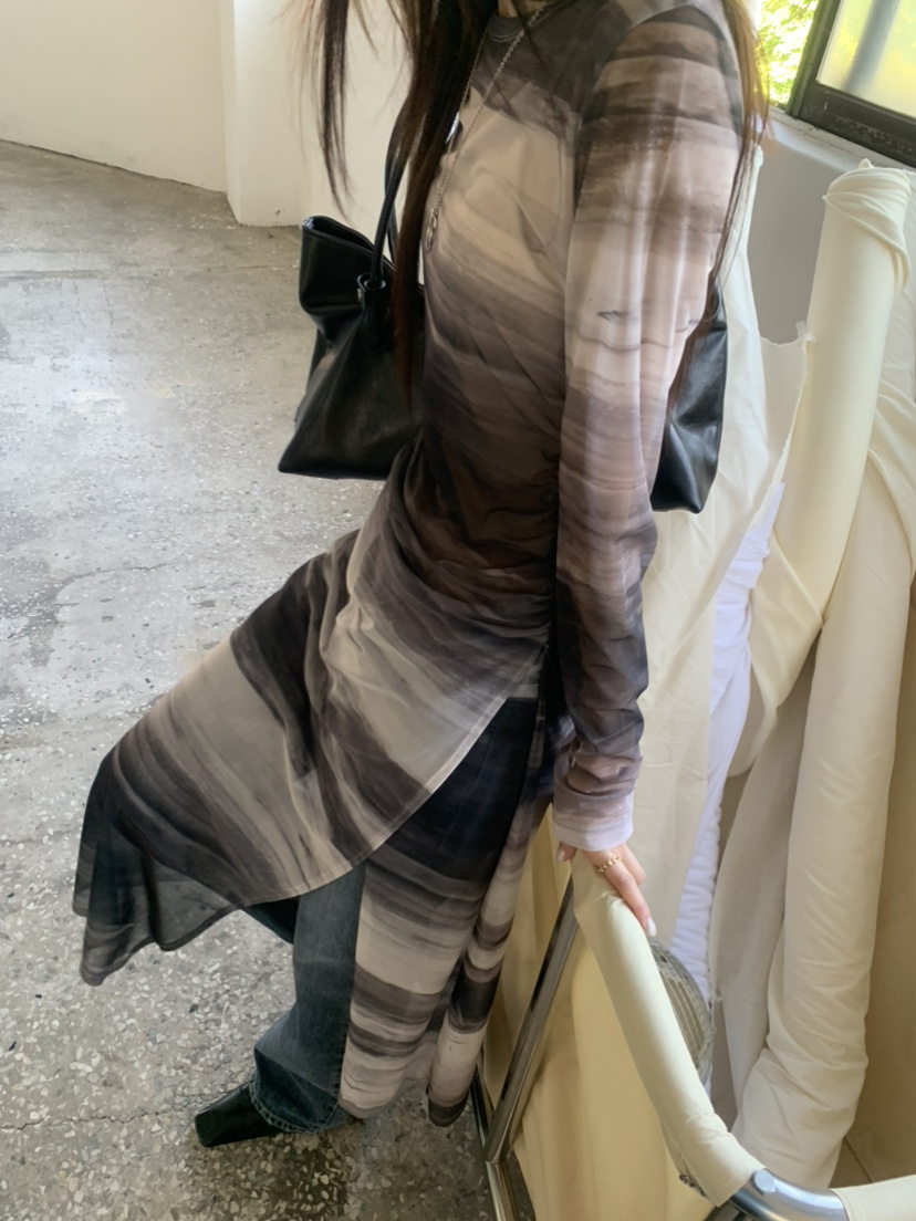 LE AVE韓國直郵女裝新款時尚真品熱賣推薦人氣休閑連衣裙LE AVE連衣裙