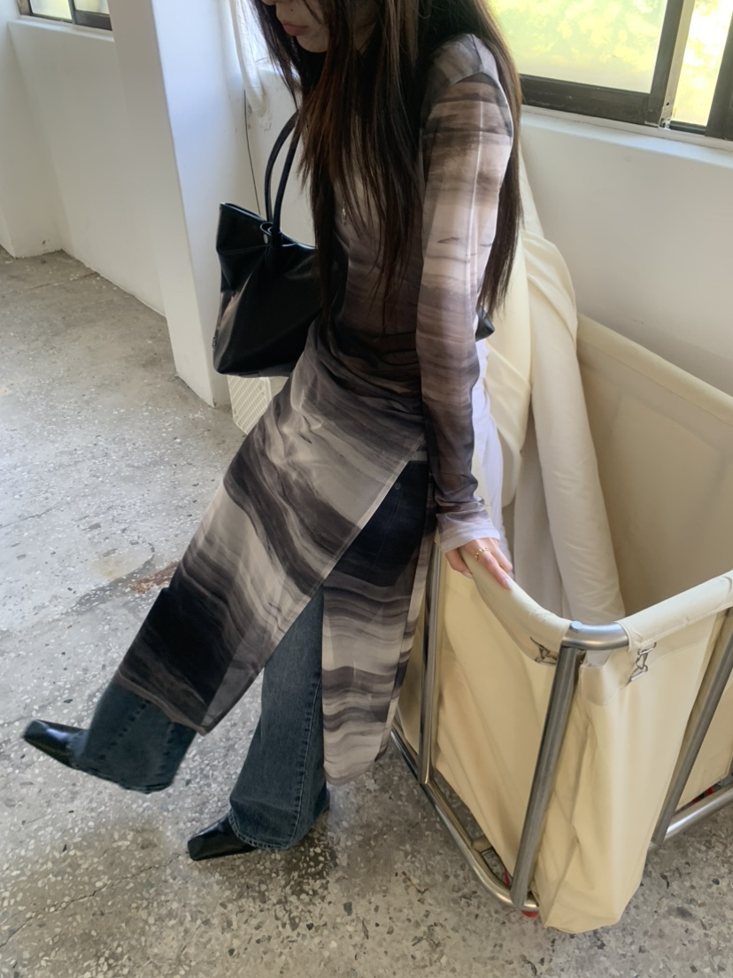 LE AVE韓國直郵女裝新款時尚真品熱賣推薦人氣休閑連衣裙LE AVE連衣裙