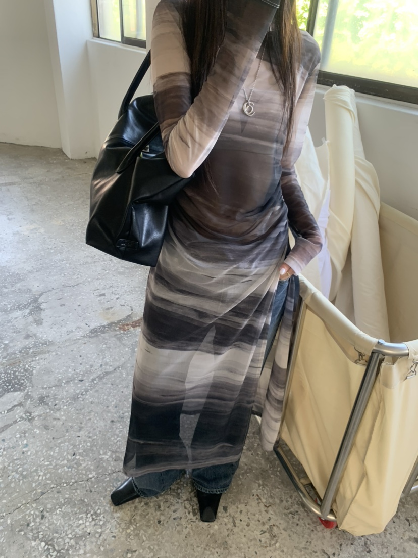 LE AVE韓國直郵女裝新款時尚真品熱賣推薦人氣休閑連衣裙LE AVE連衣裙