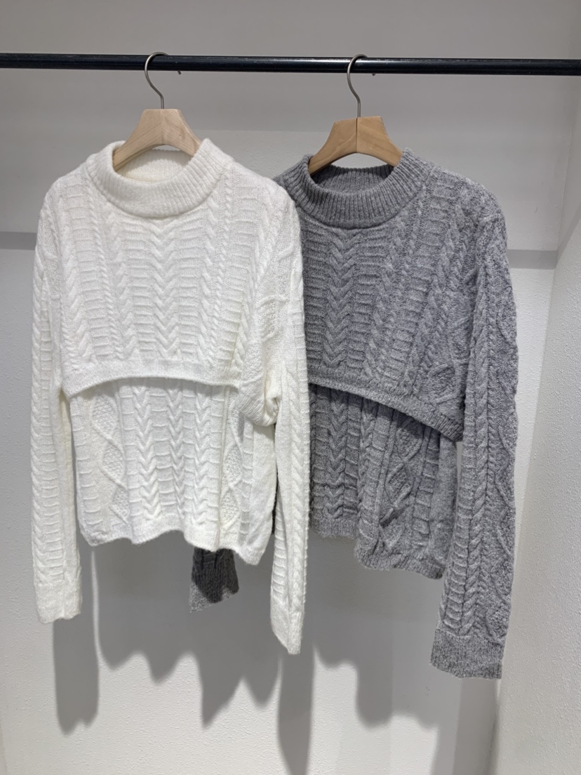 IR BIEN/BIENBIEN韓國直郵女裝新品推薦熱賣休閑真品毛衣ir bien/bienbien毛衣