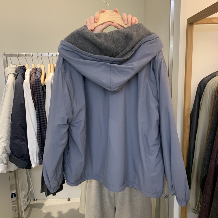 OUTRENE東大門實拍女士新品時尚真品熱賣休閑推薦夾克兩面穿OUTRENE夾克