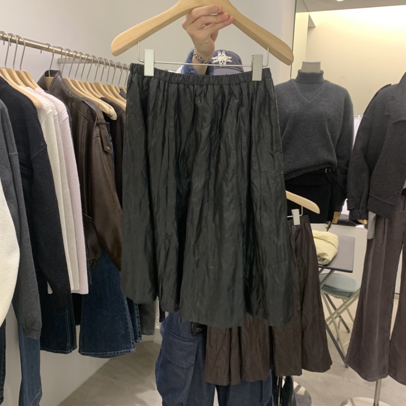 PHILO韓國直郵女士新品推薦時尚熱賣真品休閑半身裙中短裙PHILO半身裙/中短裙