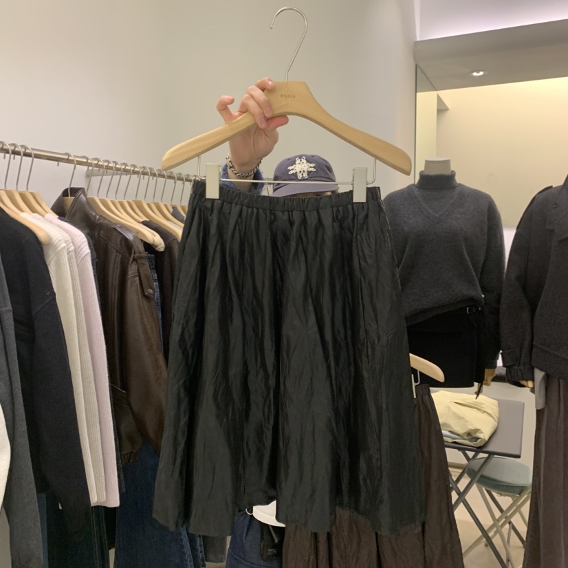PHILO韓國直郵女士新品推薦時尚熱賣真品休閑半身裙中短裙PHILO半身裙/中短裙圖色1