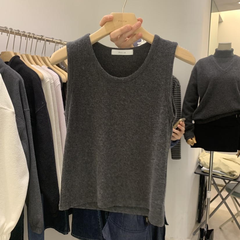 PHILO韓國直郵女士新品推薦時尚真品人氣熱賣吊帶背心安哥拉PHILO吊帶/背心圖色2