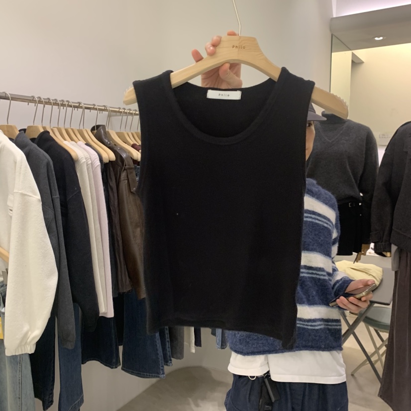 PHILO韓國直郵女士新品推薦時尚真品人氣熱賣吊帶背心安哥拉PHILO吊帶/背心圖色3