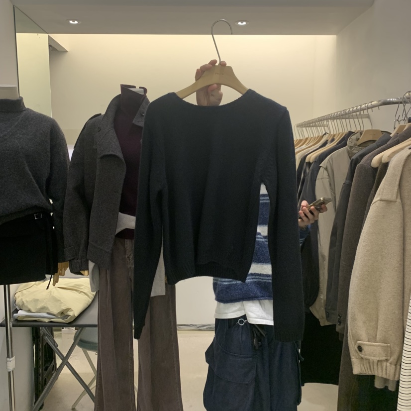 PHILO韓國直郵女裝新品休閑推薦人氣真品熱賣時尚針織衫PHILO針織衫圖色2