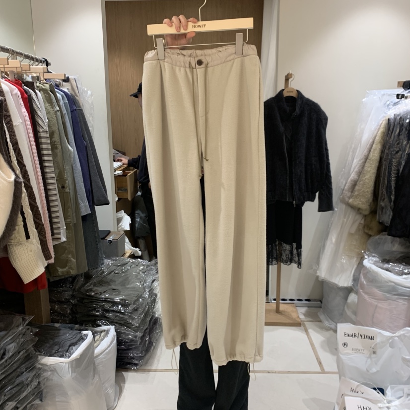 HOWFF東大門代購女裝新品休閑人氣時尚熱賣推薦休閑褲抓絨HOWFF休閑褲圖色2