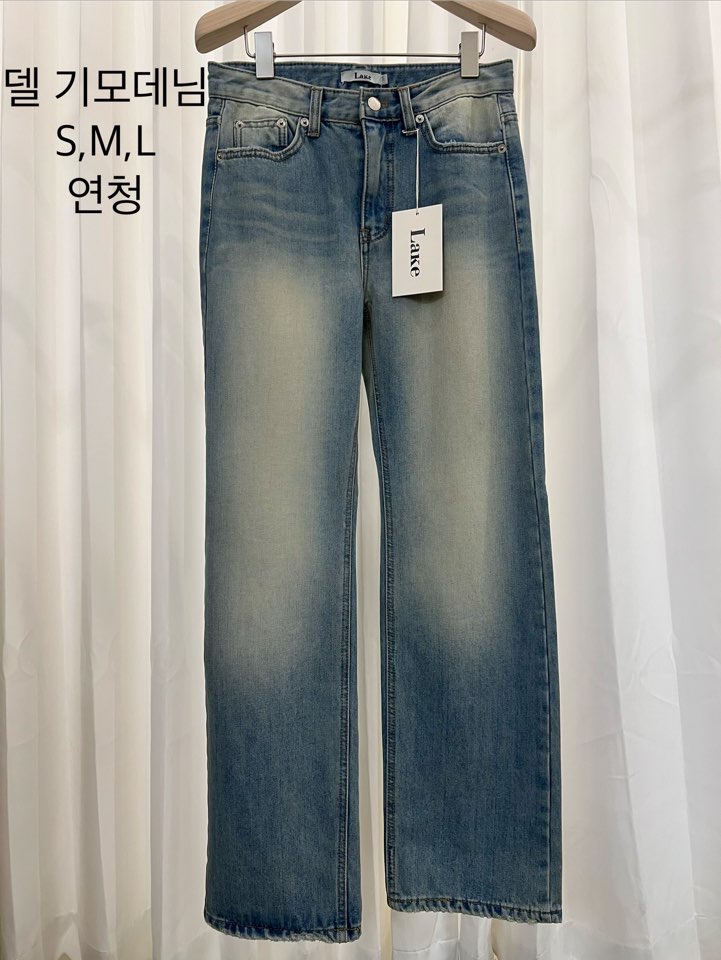 LAKE-A/KONI東大門直郵女裝新品熱賣真品休閑人氣牛仔褲Lake Side/KONI牛仔褲圖色1