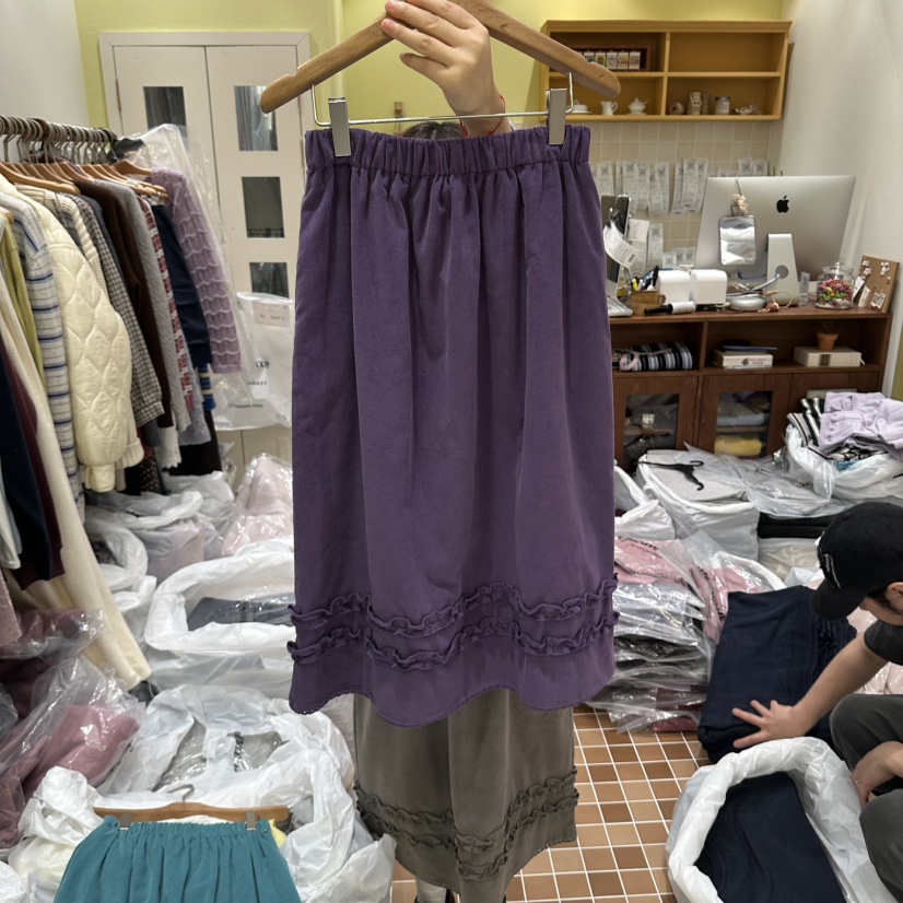 OURMOMENT東大門直郵女士新品真品熱賣時尚人氣推薦休閑長裙OURMOMENT長裙