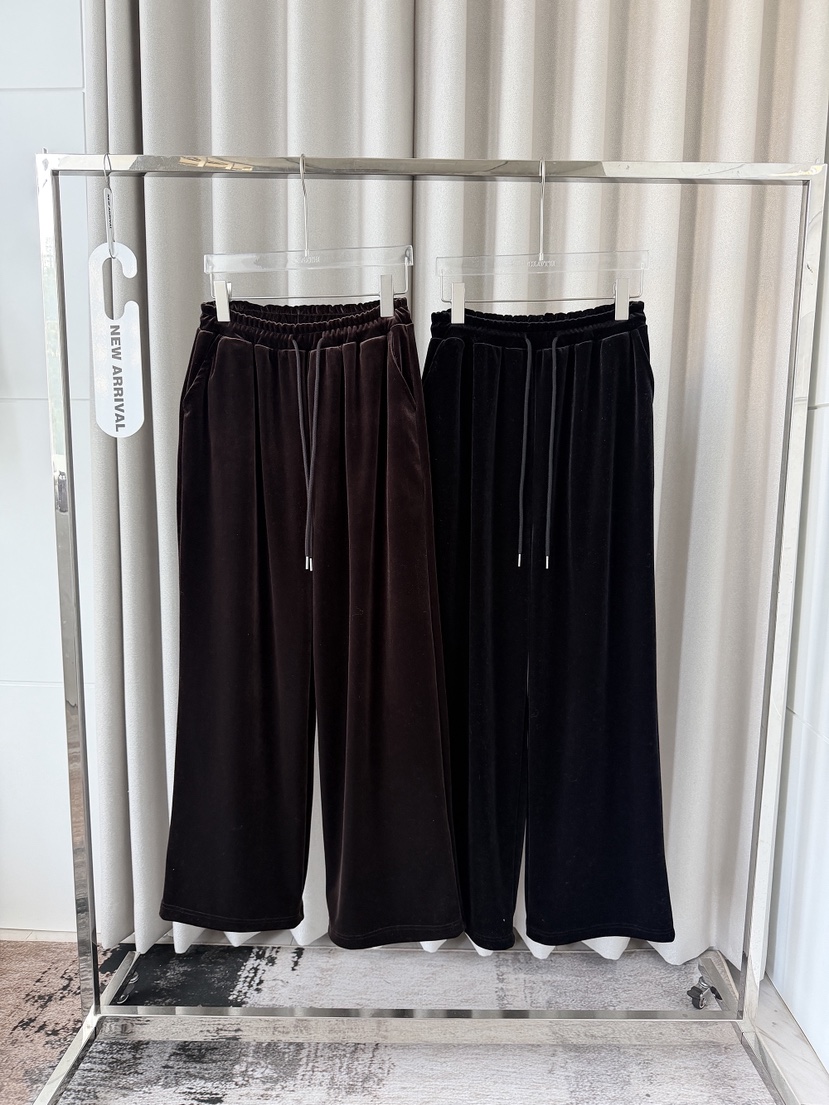 CLOTH韓國代購女裝新款熱賣人氣真品休閑休閑褲天鵝絨拉鏈CLOTH休閑褲