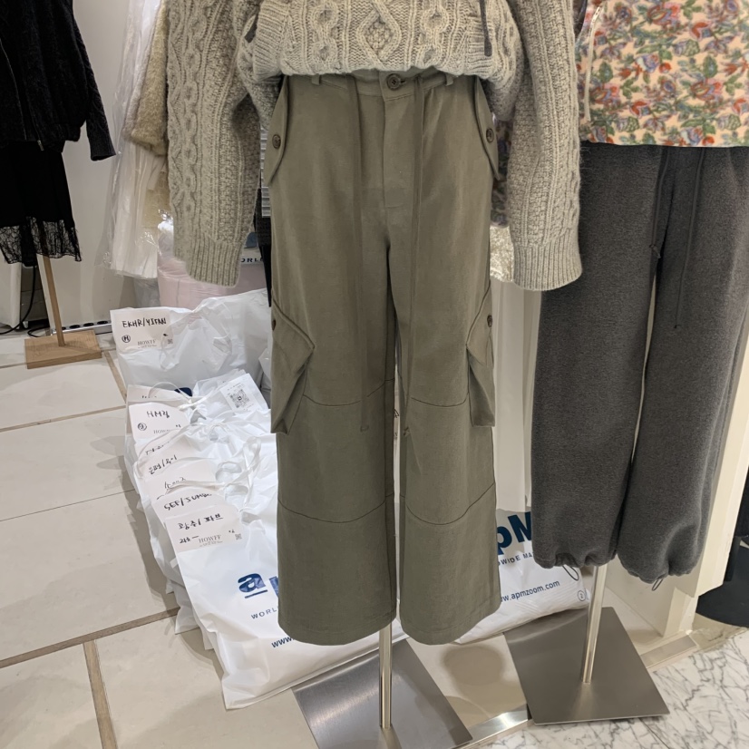 HOWFF東大門實拍女士新款人氣真品熱賣休閑推薦休閑褲工裝褲HOWFF休閑褲圖色2