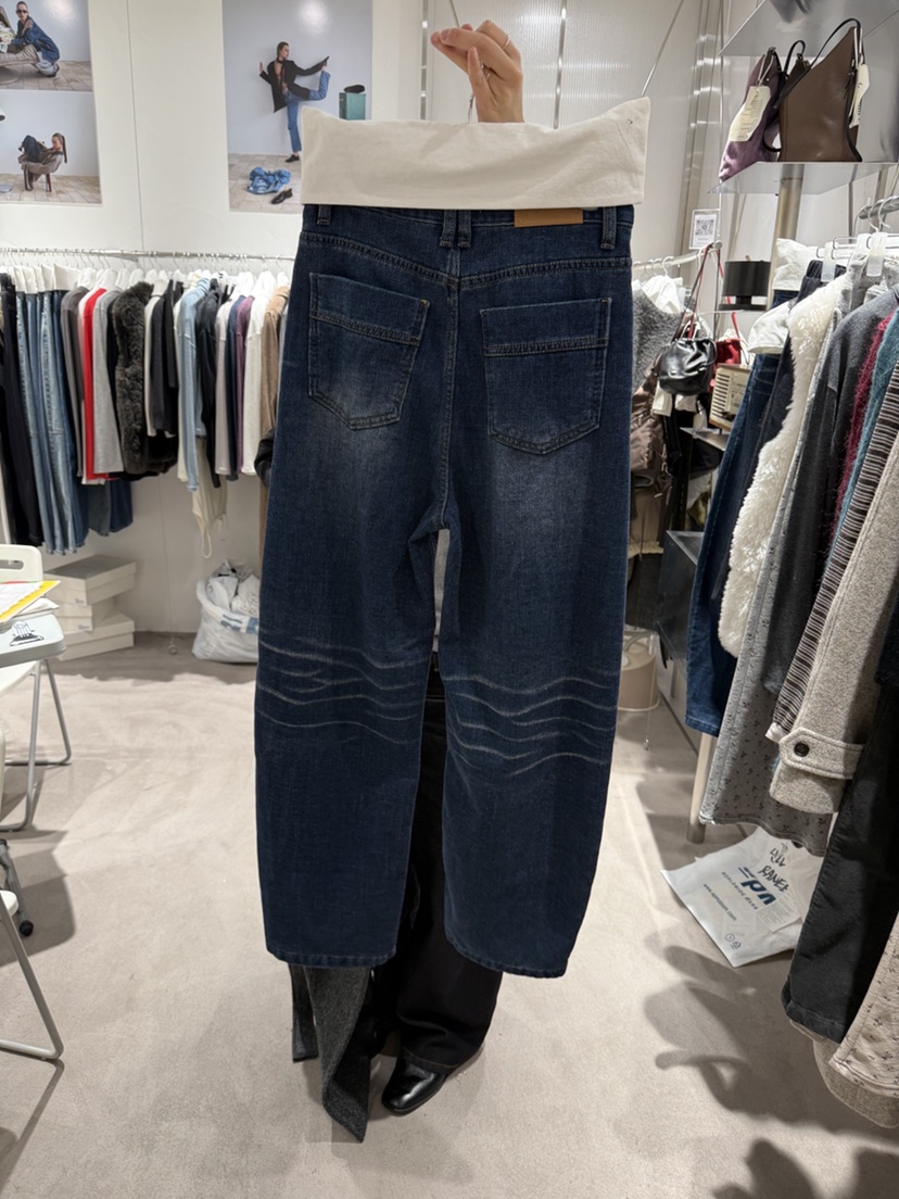 TEMPTING東大門代購女士新品熱賣人氣真品牛仔褲加絨拉絨TEMPTING牛仔褲