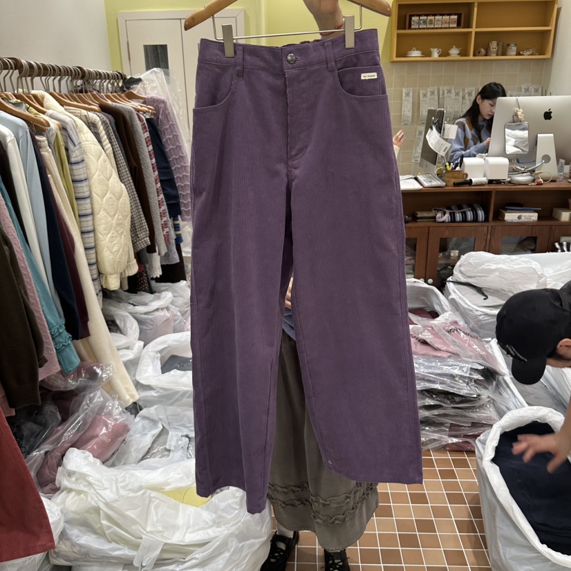 OURMOMENT東大門代購女士新款熱賣真品人氣時尚休閑休閑褲OURMOMENT休閑褲圖色2