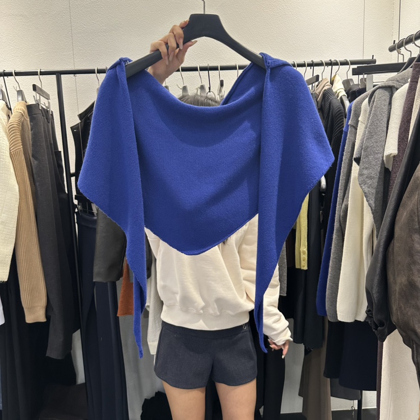 FLAMME TOIT/LUNAMDE東大門實拍女裝新品休閑真品圍巾披肩FLAMME TOIT/LUNAMDE圍巾/披肩圖色3