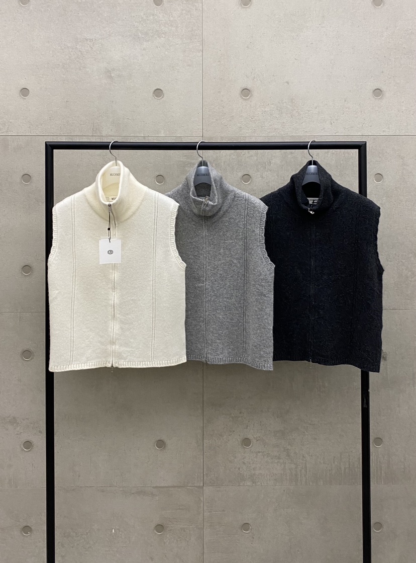 MUCH MORE/JACKPOT東大門實拍女裝新品時尚熱賣馬甲拉鏈MUCH MORE/JACKPOT馬甲