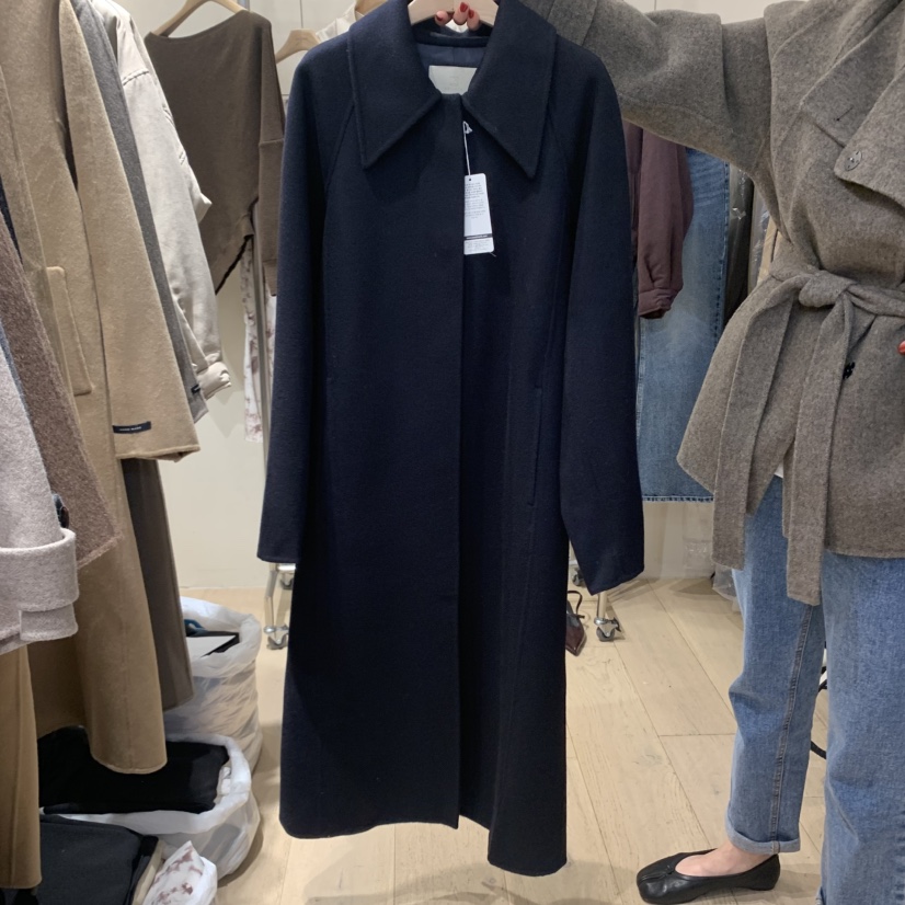 ARCHER東大門實拍女裝新款時尚真品休閑人氣推薦中長款大衣ARCHER中長款大衣圖色2