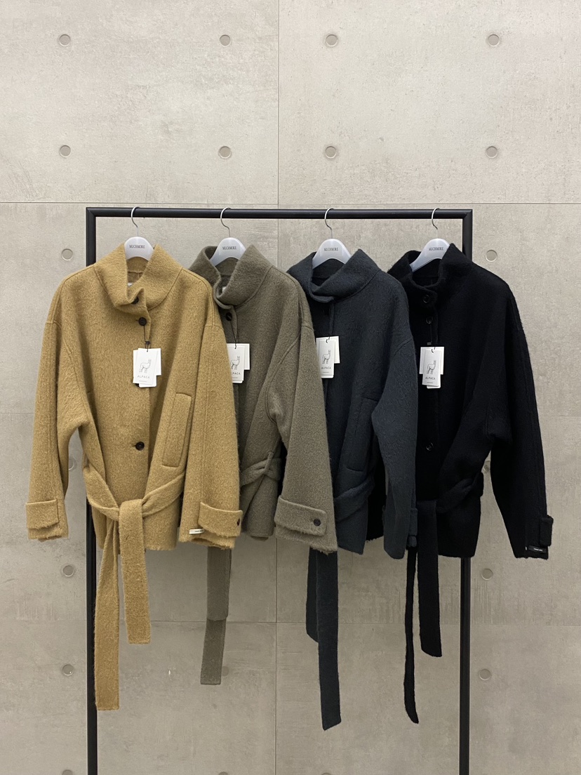 MUCH MORE/JACKPOT韓國直郵女士新品人氣短款大衣含腰帶MUCH MORE/JACKPOT短款大衣